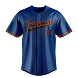 Custom Blue & Black Color Fan Baseball Jersey BB01240528WY056