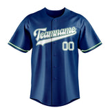 Custom Blue & White Color Fan Baseball Jersey BB01240528WY057