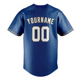 Custom Blue & White Color Fan Baseball Jersey BB01240528WY061