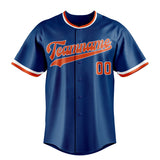 Custom Blue & Red Color Fan Baseball Jersey BB01240528WY063