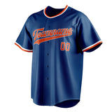 Custom Blue & Red Color Fan Baseball Jersey BB01240528WY063