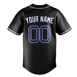 Custom Black & White Color Fan Baseball Jersey BB01240528YX189