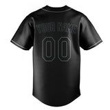 Custom Black & Gray Color Fan Baseball Jersey BB01240528YX194