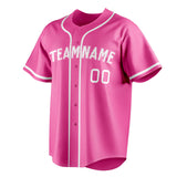 Custom Pink & White Color Fan Baseball Jersey BB01240529WX412