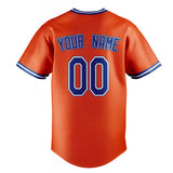 Custom Orange & Royal Color Fan Baseball Jersey BB01240529WY169