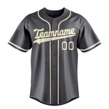 Custom Steel Gray & Cream Color Fan Baseball Jersey BB01240530CK281