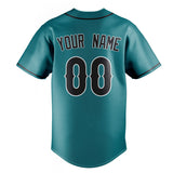 Custom Teal & Black Color Fan Baseball Jersey BB01240530CK338