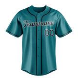 Custom Teal & Black Color Fan Baseball Jersey BB01240530CK338