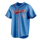 Custom Powder Blue & Crimson Color Fan Baseball Jersey BB01240530WY272