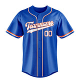 Custom Thunder Blue & White Color Fan Baseball Jersey BB01240530WY342