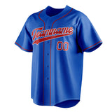 Custom Thunder Blue & Crimson Color Fan Baseball Jersey BB01240530WY353