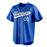 Custom Thunder Blue & White Color Fan Baseball Jersey BB01240530WY354