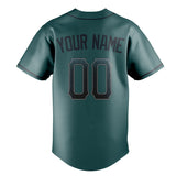 Custom Midnight Green & Black Color Fan Baseball Jersey BB01240531JZ440