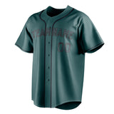 Custom Midnight Green & Black Color Fan Baseball Jersey BB01240531JZ440