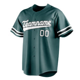 Custom Midnight Green & White Color Fan Baseball Jersey BB01240531JZ445