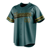 Custom Midnight Green & Black Color Fan Baseball Jersey BB01240531JZ446