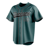 Custom Midnight Green & Black Color Fan Baseball Jersey BB01240531JZ454