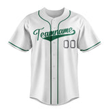 Custom White & Kelly Green Color Fan Baseball Jersey BB01240531LH501