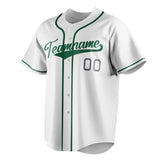 Custom White & Kelly Green Color Fan Baseball Jersey BB01240531LH501