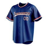 Custom Royal & White Color Fan Baseball Jersey BB01240531TY362