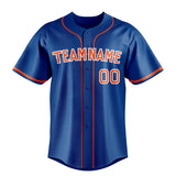 Custom Royal & Orange Color Fan Baseball Jersey BB01240531TY364