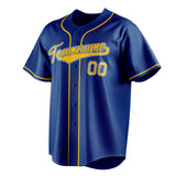 Custom Royal & Gold Color Fan Baseball Jersey BB01240531TY365