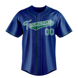 Custom Royal & Kelly Green Color Fan Baseball Jersey BB01240531TY366