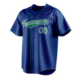 Custom Royal & Kelly Green Color Fan Baseball Jersey BB01240531TY366