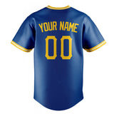 Custom Royal & Gold Color Fan Baseball Jersey BB01240531TY367