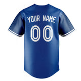 Custom Royal & White Color Fan Baseball Jersey BB01240531TY368