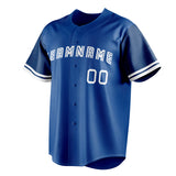 Custom Royal & White Color Fan Baseball Jersey BB01240531TY368