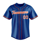 Custom Royal & Orange Color Fan Baseball Jersey BB01240531TY377