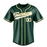 Custom Green & White Color Fan Baseball Jersey BB01240531TY400