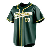 Custom Green & White Color Fan Baseball Jersey BB01240531TY400