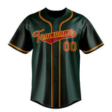 Custom Green & Red Color Fan Baseball Jersey BB01240531TY401