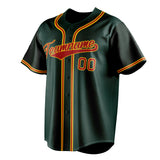 Custom Green & Red Color Fan Baseball Jersey BB01240531TY401