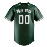 Custom Green & White Color Fan Baseball Jersey BB01240531TY402