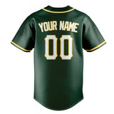 Custom Green & White Color Fan Baseball Jersey BB01240531TY409