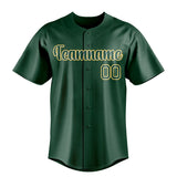 Custom Green & Gold Color Fan Baseball Jersey BB01240531TY412