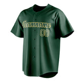 Custom Green & Gold Color Fan Baseball Jersey BB01240531TY412