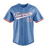 Custom Light Blue & White Color Fan Baseball Jersey BB01240531WY463