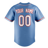 Custom Light Blue & White Color Fan Baseball Jersey BB01240531WY469