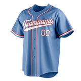 Custom Light Blue & White Color Fan Baseball Jersey BB01240531WY469