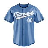 Custom Light Blue & White Color Fan Baseball Jersey BB01240531WY472