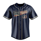 Custom Navy & Cream Vintage USA Flag Fan Baseball Jersey BB01240531WY480