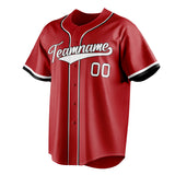 Custom Red & White Color Fan Baseball Jersey BB01240531XJ401