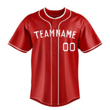 Custom Red & White Color Fan Baseball Jersey BB01240531XJ404