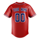 Custom Red & Royal Color Fan Baseball Jersey BB01240531XJ405