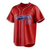 Custom Red & Royal Color Fan Baseball Jersey BB01240531XJ405