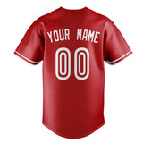 Custom Red & White Color Fan Baseball Jersey BB01240531XJ409